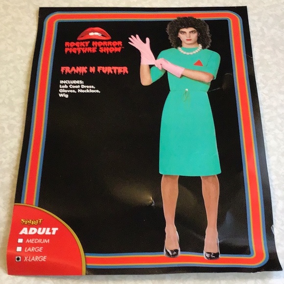 π Rocky Horror FrankNFurter lab coat costume π